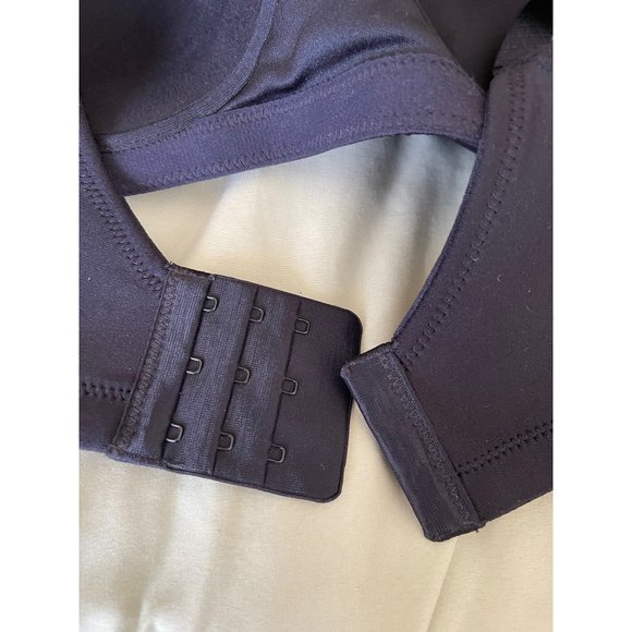 Vanity Fair Black Lace Middle Wire Free Full Coverage Bra - 38C - Picture 9 of 11